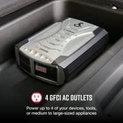 Cobra Electronics 2500W Continuous 5000W Surge Power Inverter, Over Voltage, Low Voltage Alarm