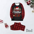 thumbnail image 5 of Penkiiy Christmas Pajamas for Family Matching Pjs Set, Red Plaid Reindeer Holiday Xmas Pajamas for Women Men Kids Red XL, 5 of 7