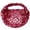 Red, variant on Set Elegant Floral Beaded Wide Headbands for Women Nature Hair Accessories to Casual Outfits and Delicate,19.69×6.69inch,Red