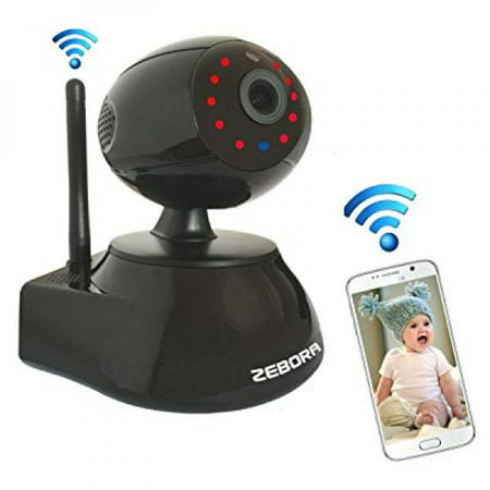 ZEBORA® Baby Monitor, Super HD 960P Internet WiFi Wireless Network IP Security Surveillance Video Camera System, Pet and Nanny Monitor with Pan and Tilt, Two Way Audio & Night