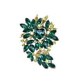 thumbnail image 2 of Ziurtnc Women Brooch Exquisite Craftsmanship Elegant Fashion Jewelry Rhinestone Brooch Women's Clothing Accessories, 2 of 8