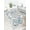 Misty Blue, variant on Freida FY10B Misty Smoke Vintage Farmhouse Gray Area Rug, 8'x10'