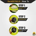 thumbnail image 6 of KwikSafety (Charlotte, NC) LORD VADER Hard Hat Sun Shade (5 PACK) ANSI OSHA High Visibility Cooling Mesh Contrasting Reflective FULL BRIM Foldable Hi Vis Neck Protection Construction Helmet Sun Shield, 6 of 7