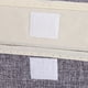 thumbnail image 1 of Caja de ropa plegable BuyWeek organizador de almacenamiento de tela de Algodón y lino Gris 26 x 20 x 17 cm, 1 of 12