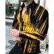thumbnail image 1 of Camisas sociales de lujo para hombres, camisas con botones de solapa, blusas casuales con estampado a cuadros, blusas de manga larga, blusas tipo cárdigan para fiesta de graduación para hombres 2024, 1 of 6