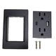 thumbnail image 2 of Toma De Corriente Tomacorrientes Duales De 3 Clavijas Y Puertos De Carga USB Tipo C Panel De 118 Receptáculos Negro 15A, 2 of 7