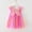 hwj# Hot Pink549, variant on Huowey Toddler Girls Sleeveless Sequin Dress Ruffles Spaghetti Strap Butterfly Rainbow Embroidery A-Lined Dance Party Dresses Princess Casual Dance Wedding Clothes,Purple,2-3 Years