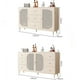 thumbnail image 3 of Organizar gabinetes de almacenamiento para sala de estar, cajón de diseño de belleza, gabinetes estéticos para sala de estar, Vitrina Vintage moderna, muebles para el hogar, 3 of 4