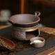 thumbnail image 5 of Juego de 1 set de cocina para asar té, calentador de velas, calentador de té, accesorios cerámicos para ceremonia del té con platillo de té tostado para uso en casa o exterior 8-12cm JASKFLY, 5 of 8