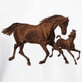 thumbnail image 3 of CafePress - Chestnut Mare And Foal Hooded Sweatshirt - Pullover Hoodie, Hooded Sweatshirt, 3 of 3