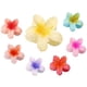 thumbnail image 1 of Elegant Flower Shape Hair Claw Clips For Women Styling Tool Travel 7Pcs, 1 of 2