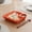 Red, variant on Kna Separator Serving Dish Reusable Dipping Plate For Dumplings And Fruit Tray