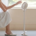 thumbnail image 3 of Desk Fan, Small Stand Fan Detachable Auto Oscillating  for Camping, 3 of 7