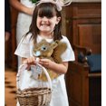 thumbnail image 3 of DolliBu Squirrel Stuffed Animal with Silver Cross Plush – Religious Baby Baptism Gifts for Boys and Girls, Dedication Christening Gifts Plush Prayer Toy Healing Stuffed Animal – 8.5 Inches, 3 of 7