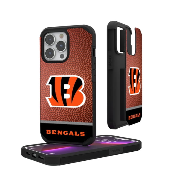 Cincinnati Bengals iPhone Rugged Wordmark Design Case