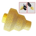 thumbnail image 3 of MYG M10 Chamfer Router Bits Hole Saw Milling Tile Cutter Marble Concrete Reamer Masonry Drilling Crowns Construction Tools Gold, 3 of 10