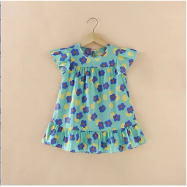 Girl Dresses Cotton Children clothing Summer Kids Clothes Dresses For Girls Party Princess Fashion Outfit cartoon Beach Dress