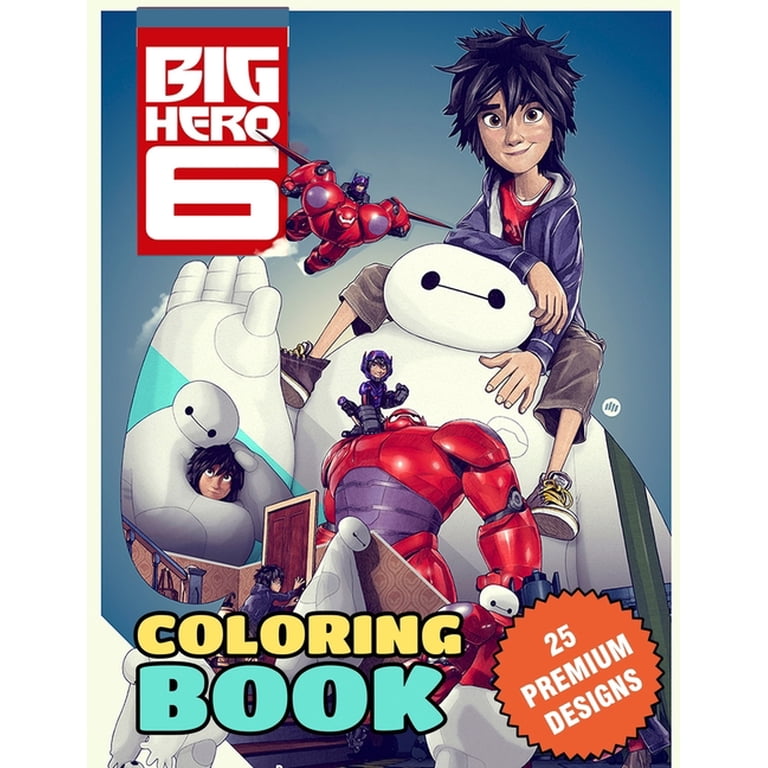 Big Hero 6 Coloring Pages For Kids