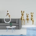 thumbnail image 2 of Estatua de niña,Estatuas de mujeres y niñas,figuritas decorativas elegantes,Escultura de arte abstracto,regalo creativo y moderno para el hogar.,Escultura de figura,Estatua sentada Figura, 2 of 8