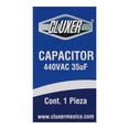 thumbnail image 2 of Capacitor De Trabajo Cluxer 35Mf 440Vac, 2 of 2