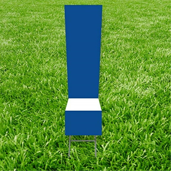 Blue Symbol ! 20 inches tall