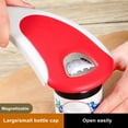 thumbnail image 3 of sunsanly Ergonomic Can Opener Lightweight Bottle Opener Sturdy Handles Beer Cap Opener Magnetic Storage Jar Opener Kitchen Helper for Weak Hands Arthritis, 3 of 7