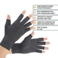 thumbnail image 5 of Relieve Hand Discomfort with 1pair Fingerless Compression Gloves, 5 of 9
