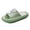 Green-2, variant on Happy Face Slippers for Women Men,Retro Soft Cozy Comfy Plush Lightweight House Slippers Slip-on Indoor Outdoor Slippers,Slip on Anti-Skid Sole