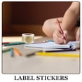 thumbnail image 3 of MOVTOTOP 1 Roll of Scratch Coating Stickers Round Scratch Off Stickers Adhesive Scratch Stickers DIY Scratch Stickers, 3 of 6