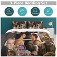 thumbnail image 5 of Outer banks Simple Design Cozy Touch Lightweight Sleep Essentials Duvet Cover Sets for Home Comfort, 5 of 5
