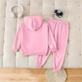thumbnail image 4 of HAOTAGS Outfit Sets for Girls, Elastic Waist Comfortable Long Sleeve Casual Valentine's Day Suits Pink 5-6 Years, 4 of 6