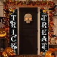 thumbnail image 4 of Gustave Halloween Trick Or Treat Hanging Banner Door Decoration, Porch Decorations Outdoor Signs for Home Welcome Signs "B Style", 4 of 8