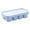 Blue, variant on Ice Cube Trays 2 Pack, Silicone & Flexible 8-Ice Cube Trays with Spill-Resistant Removable Lid, BPA Free, for Cocktail, Freezer, Stackable Ice Trays with Covers
