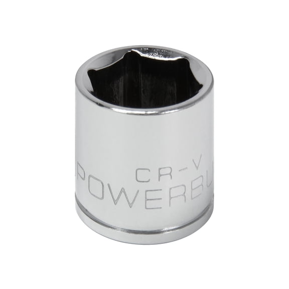Powerbuilt 3/8 in. Drive x 19mm 6 Point Metric Socket - 940034