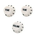 thumbnail image 1 of 3 PCS/Set Top Hat Guitar Control Knobs 1 Volume 2 Tone For Les Paul, 1 of 9