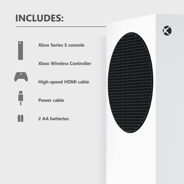 Xbox - Xbox Series S Microsoft 新品 本体 Microsoft Xbox Series S 512 GB White Console Only and power