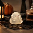 thumbnail image 5 of Halloween Mini Ghosts Figures, Luminous Small Little Resin Ghost Figurines to Hide Glow in The Dark Tiny Statue for Halloween Party Favors Dollhouse Decorations Toys, 5 of 7