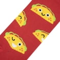thumbnail image 3 of Crazy Socks, Tacos, Funny Socks for Men Women, Fun Crew Print, Large, 3 of 6