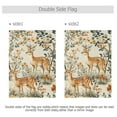thumbnail image 4 of Yayeee Garden Flag 12" x 18" Double Sided Outdoor Yard Lawn Holiday Decorations, Deer Pattern, 4 of 6