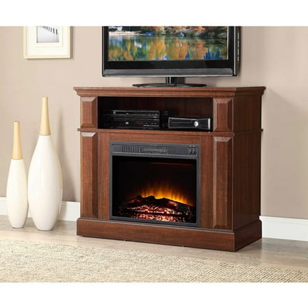 Whalen Media Fireplace Console for TVs up to 45quot;, Warm Brown Walmart.com Whalen Media Fireplace Console for TVs up to 45quot;, Warm Brown Walmart.com