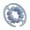 Blue, variant on Circular Leg Clamp Muscle Roller 360 Portable Versatile Massage Roller Massager For Hand Home Full Yoga 2 Set Rectangular Yoga Bolster Yoga And Strap for Men Handstand Assist Gymnastics Yoga Mattress