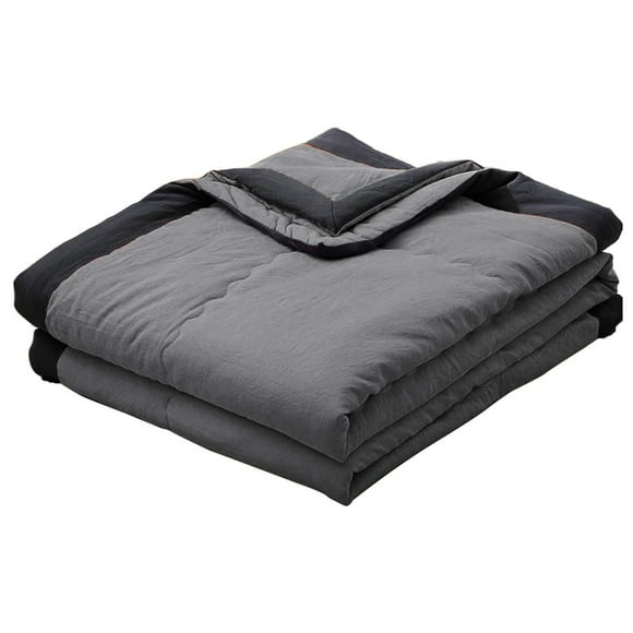 DBSFVPUS Blanket Ladder Summer Blanket Bed Blanket Skin Friendly Plain Print Washed Cotton Bed Blanket Cool Comforter Hot Sleeping Summer Comforter Ventilated Comforter