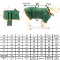 thumbnail image 5 of Dog Drying Coat Bathrobe Towel, Microfibre Material Fast Drying Super Absorbent Dog Bath Robe, Pet Quick Drying Moisture Absorbing with Adjustable Collar and Waist, 5 of 11