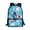 Astronaut Rocket Print, variant on Soccer Print Kids School Backpack for Elementary Students Ages 6-12, 17 Inch Large Capacity Bookbag with Customizable Shoulder Straps, Front Zipper Pockets, Ideal Back to School Gift