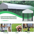 thumbnail image 2 of BOSSIN 6x4x4 FT Heavy Duty Large Dog Kennel Playpen Outdoor with Secure Lock, 2 of 7