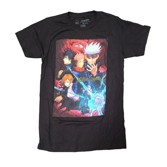Jujutsu Kaisen T-Shirt Graphique Noir - TG