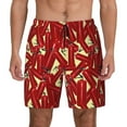 thumbnail image 2 of Goofa Fire Extinguisher Printed Men's Swim Trunks Board Shorts Quick Dry Mens Swimming Trunks with Compression Liner,Breathable Fit Hawaii Beach Shorts-XX-Large, 2 of 9