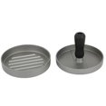 thumbnail image 5 of Juego de 100 papeles para hamburguesas, prensa para parrilla, molde antiadherente para hamburguesas con hojas de papel para hamburguesas con cera gratis, carne, ternera, queso, hamburguesa v, 5 of 5