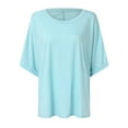 thumbnail image 3 of SHITINN Womens Blouses Casual Womens Short Sleeve Oversized Tops Summer Crew Neck Loose Casual Tee T Shirt Casual T Shi Womens Tops Short Sleeve Women Summer Top, 3 of 7
