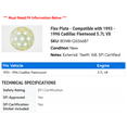 thumbnail image 2 of Flex Plate - Compatible with 1993 - 1996 Cadillac Fleetwood 5.7L V8 1994 1995, 2 of 2